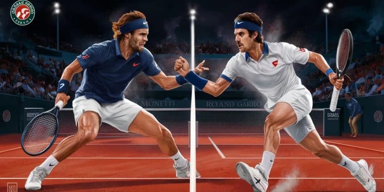Monfils – Musetti : le choc des titans à Roland-Garros ! - Viral Mag Gaël Monfils affronte Lorenzo Musetti dans un match explosif à Roland Garros 2024 Découvrez à quelle heure et sur quelle chaîne regarder gratuitement ce duel au sommet Viral Mag