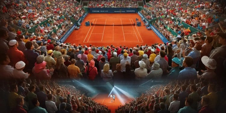 Incroyable effervescence à Roland Garros  des milliers de fans se ruent pour assister à lultime entraînement de Rafael Nadal avant son choc contre Zverev    Viral Mag