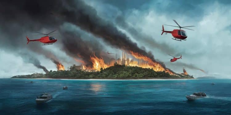 Nouvelle-Calédonie en feu : L’Archipel miné par des tensions explosives ! - Viral Mag Évacuations durgence en Nouvelle Calédonie suite aux violentes émeutes Larchipel sous haute tension un rien peut faire basculer la situation Viral Mag