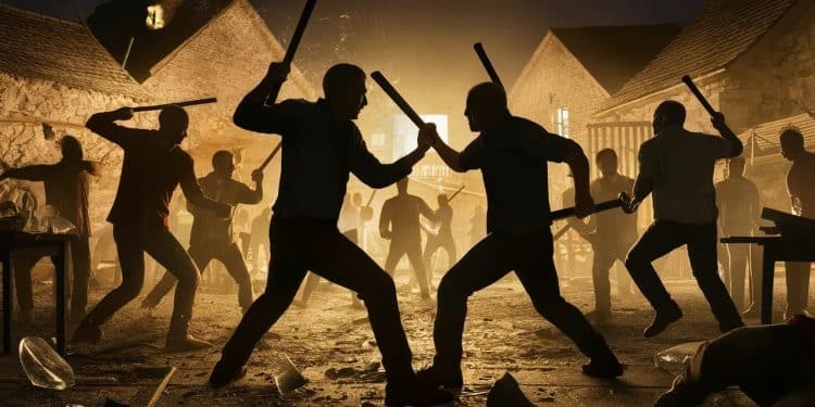 Rixe explosive à Murinais : racisme, homophobie et barres de fer au bal des agriculteurs - Viral Mag Coups de tête propos racistes et homophobes  la soirée festive des Jeunes Agriculteurs vire au cauchemar 6 blessés dont 2 graves Lenquête se poursuit   Viral Mag