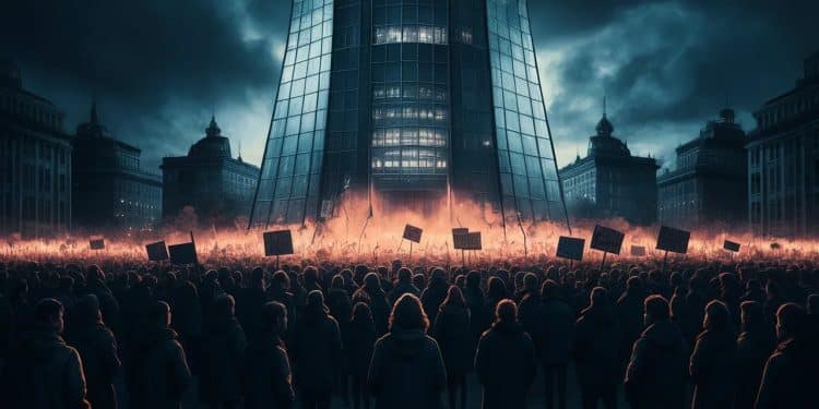 Scandale à Boulogne : une manifestation tourne au cauchemar ! - Viral Mag Chaos et controverses éclatent alors que des milliers de manifestants envahissent le siège de TF1 Découvrez les dessous de ce rassemblement qui a choqué la France Viral Mag