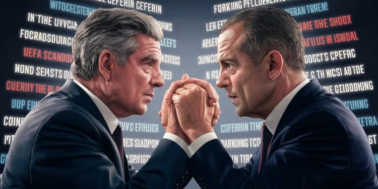 Scandale à l’UEFA : Révélations Choquantes sur Ceferin ! - Viral Mag Un message privé explosif dAleksander Ceferin refait surface après 4 ans qualifiant Florentino Perez didiot et de raciste Viral Mag