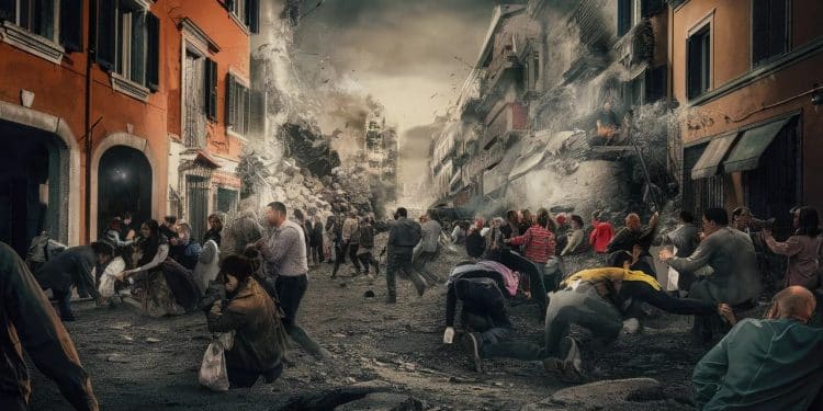 Séismes à Naples : La terre tremble, les habitants paniquent ! - Viral Mag Des dizaines de séismes dune intensité inédite depuis 40 ans frappent la région de Naples semant la panique Découvrez les détails de cet événement sismique exceptionnel Viral Mag