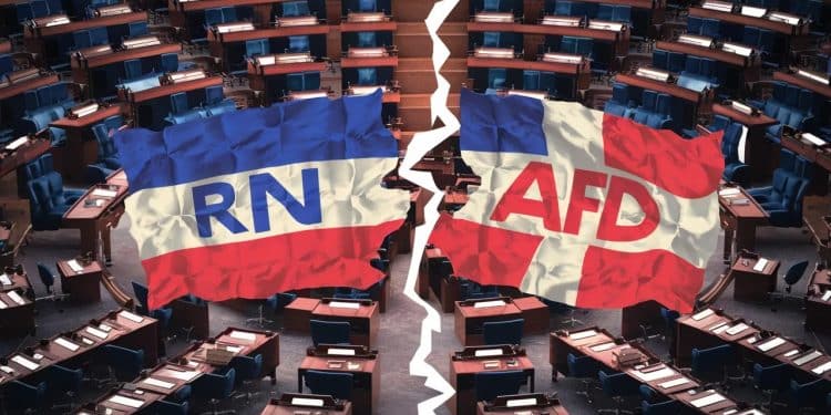 Stupéfiant : Le RN boycotte l’AfD suite à un scandale inouï ! - Viral Mag Coup de théâtre politique en Europe Le RN rompt ses liens avec lAfD allemand après des propos chocs sur les SS Découvrez les dessous de ce clash européen Viral Mag