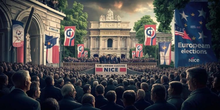 Surprise électorale : Les ténors politiques mènent l’ultime bataille à Nice ! - Viral Mag Maréchal Hayer et Bellamy choisissent les Alpes Maritimes pour leur dernier meeting avant les européennes Qui remportera le duel final Viral Mag