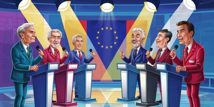 Surprise ! Les défis qui attendent les candidats pour les élections européennes - Viral Mag Alors que la campagne des européennes est éclipsée par des enjeux nationaux les candidats misent tout sur les derniers débats pour se démarquer Découvrez les coulisses de cette bataille finale Viral Mag
