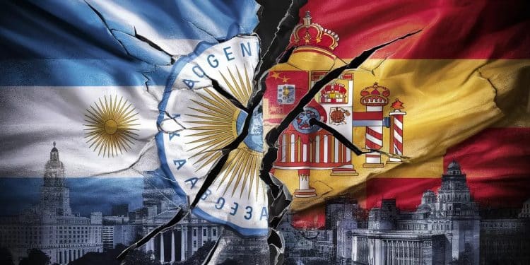 Tensions diplomatiques explosives entre l’Argentine et l’Espagne - Viral Mag LEspagne retire définitivement son ambassadrice dArgentine suite aux propos incendiaires de Javier Milei sur lépouse de Sánchez Une crise sans précédent qui ébranle les relations entre les deux pays Viral Mag