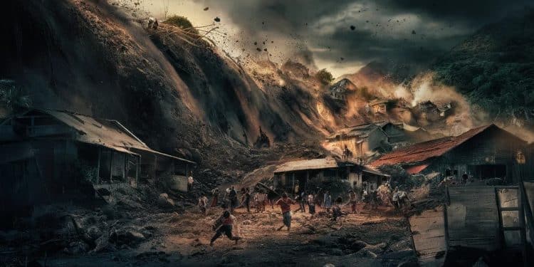 Terreur en Papouasie-Nouvelle-Guinée : Des milliers de personnes fuient un éboulement apocalyptique ! - Viral Mag Un glissement de terrain cataclysmique menace près de 8000 vies en Papouasie Nouvelle Guinée Les autorités luttent contre la montre pour évacuer des milliers de personnes avant une possible catastrophe Découvrez les détails saisissants Viral Mag