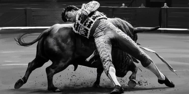 Torero grièvement blessé en pleine corrida ! - Viral Mag Un torero franco espagnol encorné à la cuisse lors dune corrida Transporté durgence à lhôpital dans un état grave Viral Mag