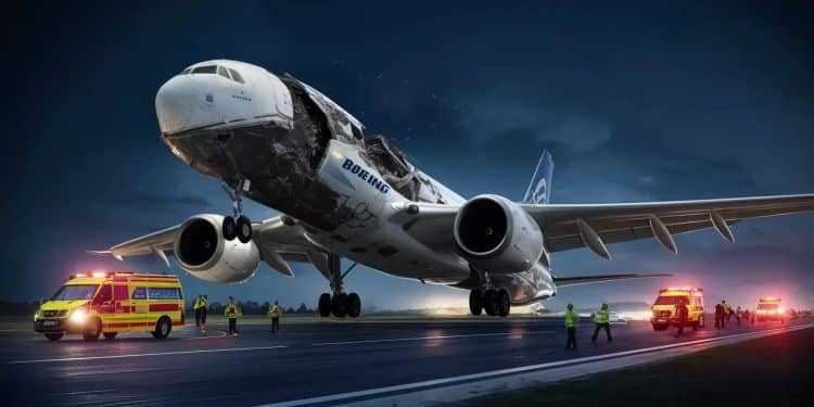 Un Boeing Dreamliner Contraint à un Atterrissage d’Urgence : Nouveau Cauchemar Pour l’Avionneur ! - Viral Mag Encore un incident troublant pour Boeing Un vol Montréal Lyon forcé de faire demi tour en raison dun problème de pressurisation Les passagers évacués dans la panique lavionneur au plus mal Tous les détails de ce nouvel épisode cauchemardesque Viral Mag