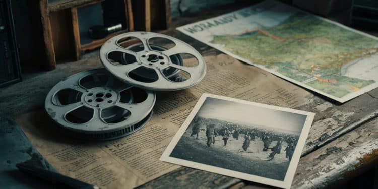 Un hommage poignant aux héros oubliés du Débarquement - Viral Mag Découvrez les histoires poignantes des caméramans oubliés du Débarquement de Normandie à travers les souvenirs émouvants de leurs descendants Viral Mag