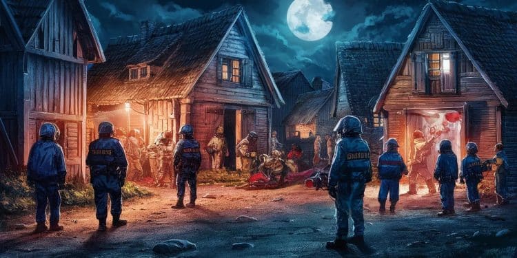 Un homme armé sème la panique à Sarcey : le GIGN entre en action ! - Viral Mag Scène de chaos à Sarcey un individu armé et retranché chez lui mobilise le GIGN et force lévacuation des habitants Découvrez les détails de cette nuit de tension Viral Mag