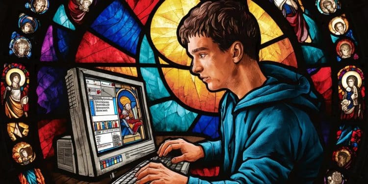 Un Saint Patron Virtuel pour le Web ? L’Incroyable Histoire de Carlo Acutis ! - Viral Mag Carlo Acutis le futur Saint du Web canonisé après un 2ème miracle Découvrez lhistoire fascinante de ce jeune prodige et son impact mondial Viral Mag