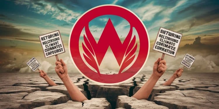 Un Vote Brûlant : ExxonMobil Défie la Controverse Climatique - Viral Mag Malgré une tempête de critiques les actionnaires dExxonMobil soutiennent massivement le conseil dadministration Un rebondissement choc dans la saga du géant pétrolier face au changement climatique Viral Mag