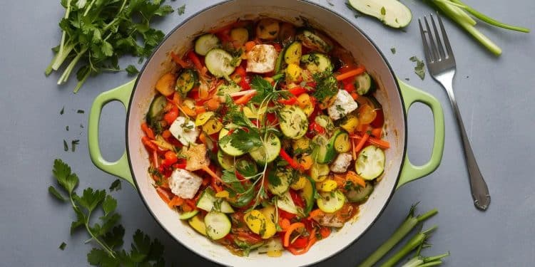 12 Dîners Sains D’été en Une Casserole en 30 Minutes - Viral Mag Simplifiez vos soirées estivales avec ces 12 recettes saines et rapides de dîners en une casserole Prêts en 30 minutes seulement Viral Mag