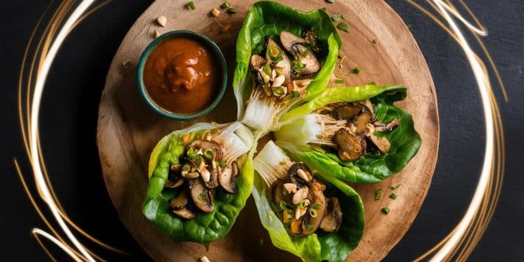 15 Minutes Pour Des Roulés De Laitue Aux Champignons Délicieux - Viral Mag Envie dun dîner rapide sain et savoureux  Découvrez notre recette en 15 minutes de roulés de laitue aux champignons Vous allez adorer    Viral Mag