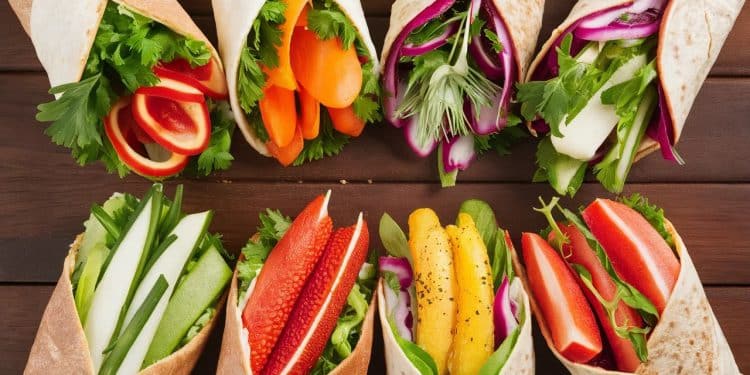 15 Recettes de Wraps Sains et Délicieux pour Varier les Plaisirs - Viral Mag Découvrez notre sélection de 15 recettes de wraps sains et savoureux pour des repas équilibrés et originaux Des idées faciles et rapides Viral Mag