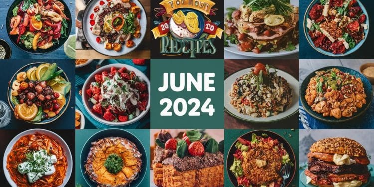 20 recettes les plus populaires de juin 2024 pour impressionner - Viral Mag Découvrez les 20 recettes stars de juin 2024 plébiscitées par nos lecteurs Du petit déjeuner au dîner laissez vous inspirer et régalez vous Viral Mag