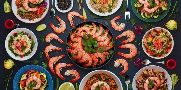 23 Recettes Saines et Savoureuses à Base de Crevettes - Viral Mag Découvrez notre sélection de 23 recettes saines et délicieuses à base de crevettes Des idées pour tous les goûts qui raviront vos papilles    Viral Mag
