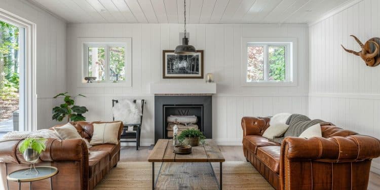 5 Astuces Pour Moderniser Un Lambris Rustique En Un Clin d’Œil - Viral Mag Découvrez nos 5 astuces simples et efficaces pour transformer votre vieux lambris en un élément déco tendance Lasure peinture revêtement mural tout y est Viral Mag