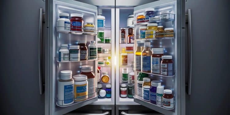 5 Compléments Alimentaires à Conserver au Réfrigérateur - Viral Mag Selon des diététiciens certains compléments alimentaires doivent être conservés au frais pour préserver leur fraîcheur leur goût et leur efficacité Découvrez lesquels   Viral Mag
