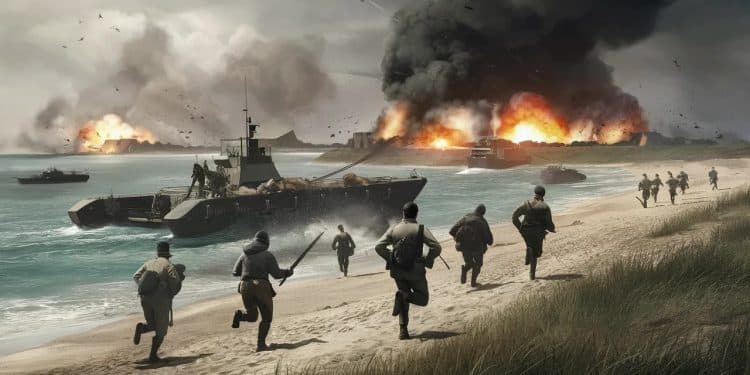 5 Croyances Tenaces sur le Débarquement de Normandie - Viral Mag Idées reçues sur le D Day  rôle des Américains bataille décisive Fortitude confiance des Alliés responsabilité dHitler Découvrez la vérité derrière ces mythes   Viral Mag