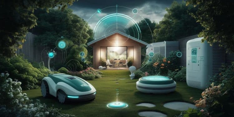 7 Objets Connectés Incontournables pour Simplifier Votre Jardin - Viral Mag Découvrez 7 objets connectés révolutionnaires qui vont vous simplifier la vie au jardin Du robot tondeuse à lassistant piscine optez pour le confort Viral Mag