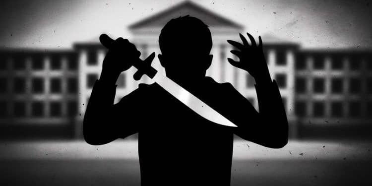 Agression au Couteau dans un Lycée Nantais : Un Élève Blessé - Viral Mag Un lycéen de 16 ans a été agressé au couteau par cinq individus dans lenceinte de son établissement à Nantes Une enquête est en cours Viral Mag