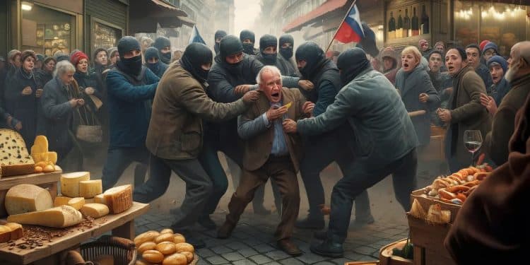 Le candidat RN Hervé Breuil hospitalisé suite à une violente agression lors dun tractage sur un marché à Saint Étienne Les agresseurs seraient proches de LFI   Viral Mag