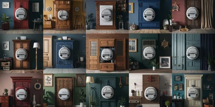 Astuces Ingénieuses Pour Camoufler Votre Compteur Électrique - Viral Mag Découvrez des solutions créatives et esthétiques pour dissimuler votre compteur électrique et embellir votre intérieur Nos astuces simples et efficaces   Viral Mag
