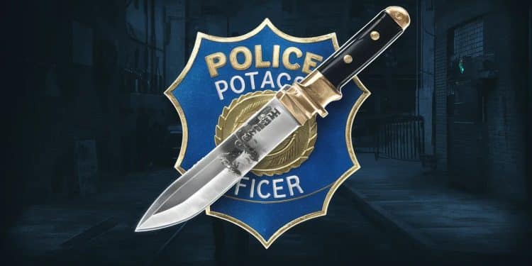 Attaque au couteau à Vienne : un policier échappe au pire - Viral Mag Un migrant jordanien a tenté de poignarder un policier au cou à Vienne Lagent légèrement blessé a échappé au pire grâce à son gilet pare balles Viral Mag