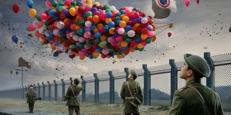 Ballons Mystérieux En Corée : Un Accord Militaire Suspendu - Viral Mag La Corée du Sud suspend son accord militaire avec le Nord suite à lenvoi de centaines de ballons remplis dimmondices Une escalade des tensions qui remet en question la confiance entre les deux pays Viral Mag