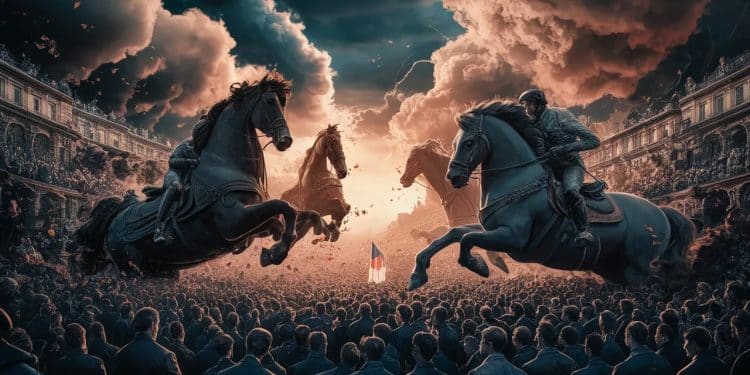 Bouleversements Politiques : La Gauche Unie, Le RN En Tête - Viral Mag La gauche sunit en un Front populaire tandis que le RN domine les sondages pour les législatives Macron sexplique et Atos change de main Viral Mag