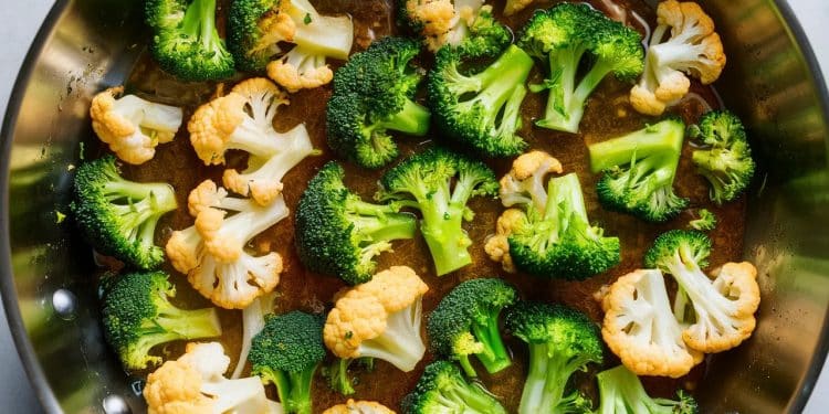 Découvrez notre recette virale de brocoli et chou fleur sautés un plat sain et savoureux qui fait fureur sur le web Facile et rapide à préparer    Viral Mag