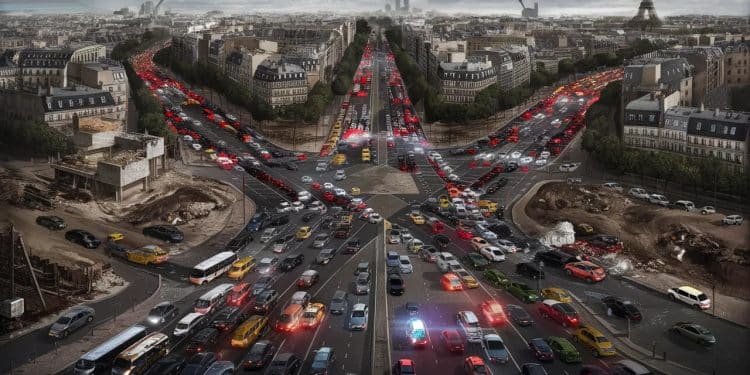 Chaos à Paris : Anne Hidalgo va-t-elle trop loin ? - Viral Mag Travaux pharaoniques embouteillages monstres insécurité routière Les Parisiens étouffent à lapproche des JO 2024 La maire mesure t elle les conséquences Viral Mag