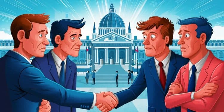 Chefs d’Entreprise Français Nouent des Contacts avec le RN, Effrayés par le Programme de Gauche - Viral Mag Les patrons des grandes entreprises françaises se précipitent pour nouer des liens avec le RN de Marine Le Pen redoutant le programme radical de taxation et de dépenses de lalliance de gauche Viral Mag