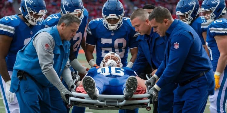 Choc en Hongrie : Un Joueur Gravement Blessé en Plein Match - Viral Mag Lors du match Écosse Hongrie le joueur Barnabas Varga a été évacué sur civière suite à une lourde chute Découvrez les détails de cet incident impressionnant Viral Mag