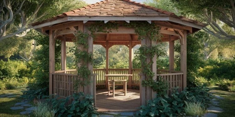 Construire un Charmant Kiosque pour Profiter de son Jardin - Viral Mag Découvrez pourquoi et comment construire un kiosque dans votre jardin pour créer un espace de détente à lombre Conseils réglementation et étapes clés Viral Mag