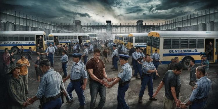 Coup de filet dans les prisons du Guatemala - Viral Mag Dans une opération sans précédent le Guatemala transfère 225 membres du gang Barrio 18 dune prison quils contrôlaient   Viral Mag