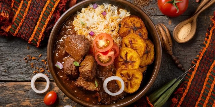 Découvrez le Riz Jollof aux 7 Épices, un Délice d’Afrique de l’Ouest - Viral Mag Plongez dans les saveurs épicées du riz jollof un plat emblématique dAfrique de lOuest Apprenez son histoire fascinante et sa recette unique Viral Mag