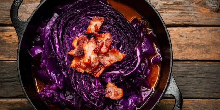 Découvrez les bienfaits du chou rouge braisé pour votre santé - Viral Mag Le chou rouge braisé un plat délicieux et bourré de nutriments  Découvrez comment le préparer facilement et profiter de ses nombreux avantages pour votre bien être   Viral Mag