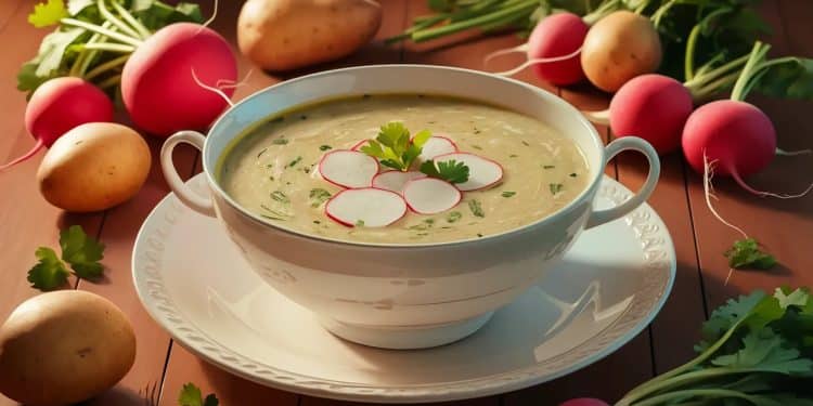 Découvrez les Bienfaits Surprenants de la Soupe au Radis Crémeuse - Viral Mag Cette délicieuse soupe au radis crémeuse regorge de bienfaits nutritionnels insoupçonnés Apprenez comment la préparer facilement chez vous    Viral Mag