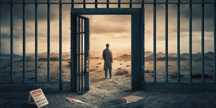 Détenu en Fuite : L’Évasion Choquante lors d’une Sortie pour Voter - Viral Mag Un détenu de la maison centrale dArles profite dune autorisation de sortie pour voter afin de senfuir suscitant lindignation et des questions sur la sécurité Viral Mag