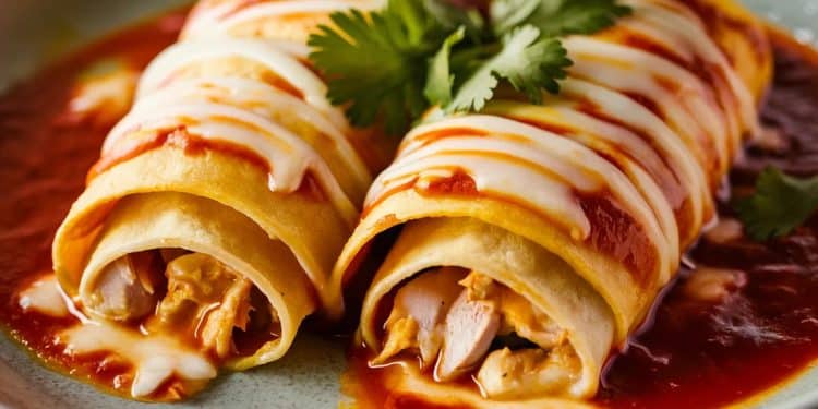 Découvrez notre recette denchiladas à la dinde idéale pour utiliser les restes de votre festin Simple rapide et savoureuse elle ravira tous les palais    Viral Mag