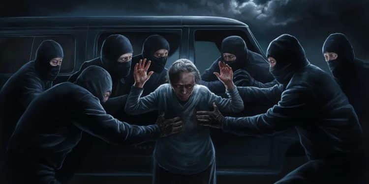 Enlèvement choquant d’une septuagénaire dans l’Ain - Viral Mag Un enlèvement dune femme de 77 ans par des individus cagoulés et armés secoue la ville de Trévoux Les autorités suspectent une tentative dintimidation liée au trafic de drogue Viral Mag