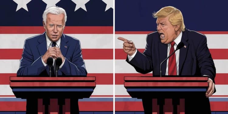 États-Unis : Biden rate son premier débat face à Trump - Viral Mag Lors de leur premier face à face de la campagne Biden a peiné à convaincre face à un Trump agressif et punchline Un débat mal engagé Viral Mag