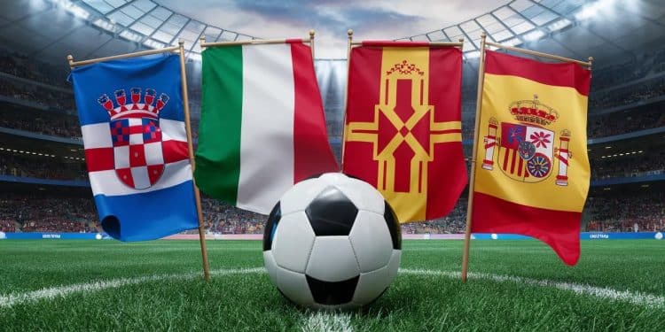 Euro 2024 : Les Affiches Alléchantes de ce Lundi ! - Viral Mag Croatie Italie et Albanie Espagne deux matches décisifs à ne pas manquer ce lundi à lEuro 2024 Qui rejoindra les 8es de finale Viral Mag