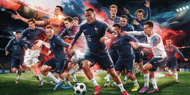 Euro 2024 : Les Bleus Paderborn, Mbappé Incertain - Viral Mag Retour sur lentraînement des remplaçants français à Paderborn triplé de Barcola festival offensif Mbappé et Giroud ménagés Viral Mag