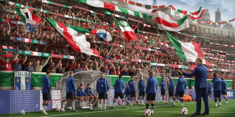 Euro 2024 : l’Italie commence sa préparation en Allemagne - Viral Mag La Nazionale sentraîne à Iserlohn devant un millier de supporters en vue de son premier match contre lAlbanie le 15 juin Ambiance chaleureuse mais absence de star Viral Mag