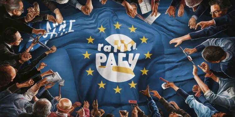 Européennes 2024 : Le RN en tête, Bardella défie Macron - Viral Mag Lors de son meeting à Paris Jordan Bardella et Marine Le Pen ont appelé à la mobilisation pour battre Macron et changer lUE de lintérieur Viral Mag